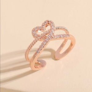 Rose gold ring